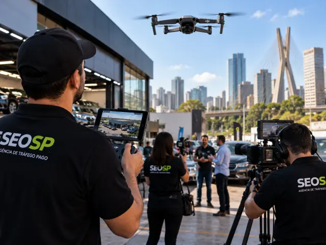 Captação com Drone